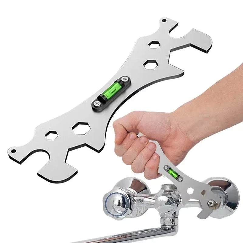 pecial Wrench Tools with Level Shower Faucet Installation